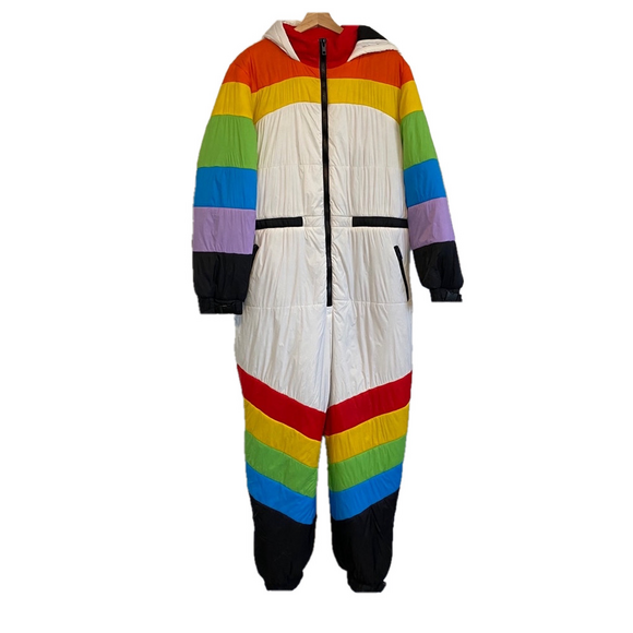 Delia's Jackets & Blazers - Women's Delia's DollsKill Rainbow One-piece Snowsuit 3X